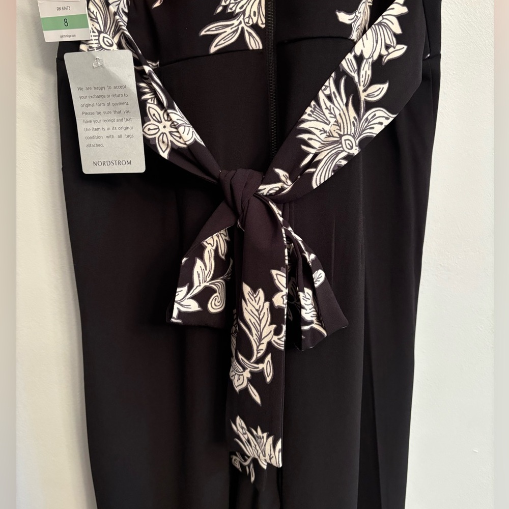 NWT Gabby Skye Floral Jumpsuit - Picture 7 of 11